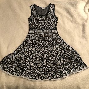 Carmen Marc Valvo Sweater Dress